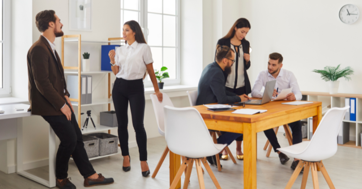 espaço de trabalho compartilhado